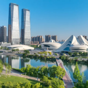 梅溪湖畔双子塔,成了“空中聚宝盆”