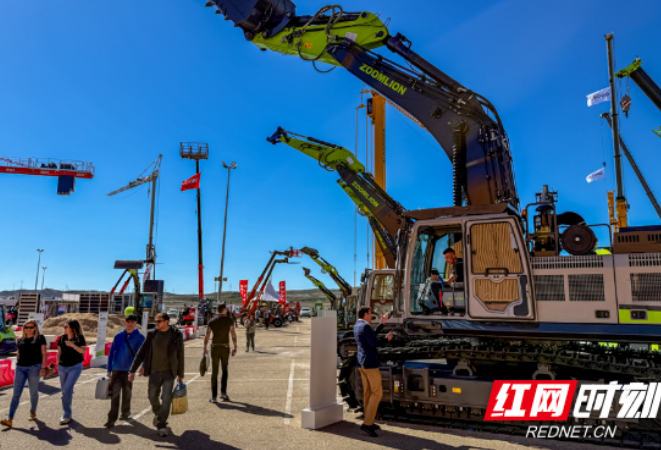 中联重科重磅亮相西班牙工程机械展