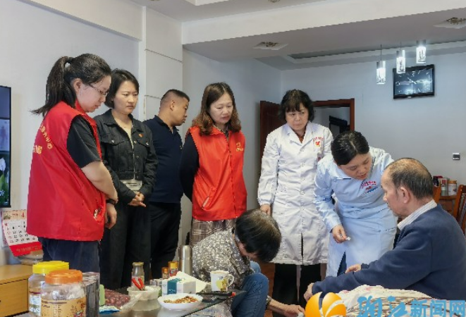 科学村社区：践行“走找想促”  让温情与安康叩响家门