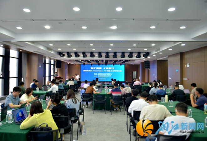 湘江新区检验检测产业链举办企业AI专题培训
