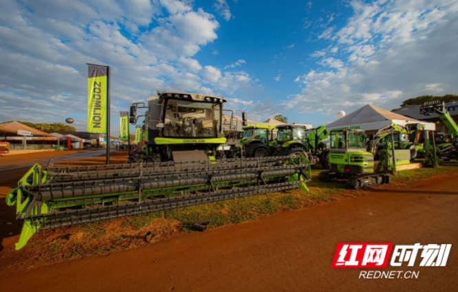 中联重科农机首秀巴西Agrishow展 引领拉美行业新能源变革