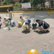 童趣绘家园 童心跟党走