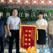 “危墙”变“安心墙” 湘江新区园林绿化维护中心快速排险除患获群众点赞