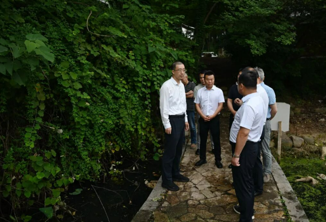 周健督导检查新区生态环保工作