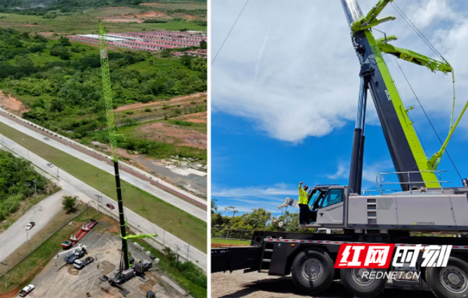 中联重科大吨位起重机在巴拿马交付即投用，助建当地重点工程