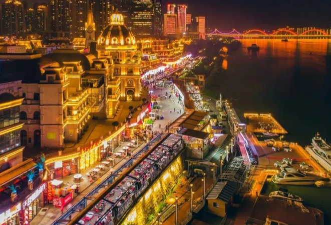 观沙岭的“日”与“夜”
