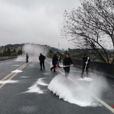 防患未然 汝城城管开展城市道路积雪应急演练