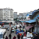 今天，七星农副产品批发市场全面停市