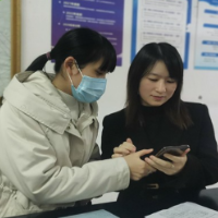 郴州北湖区增福街道兴城社区开展医保缴费宣传