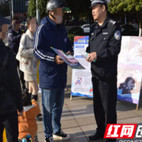 桂阳交警开展“122全国交通安全日”主题活动