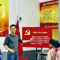 桂东县沤江一完小：开展少先队员学党史系列活动