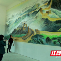 临武：村民巧手“绘制”美丽乡村