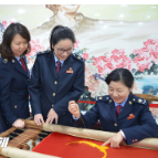 税宣春风吹进湘绣馆 文化传承与“税”同行