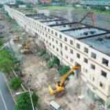 长沙市雨花区一过期临时建筑完成自拆
