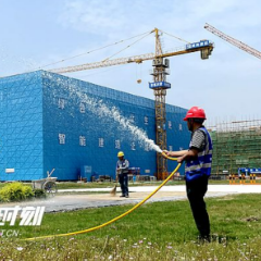 智慧施工“管住”扬尘 织密长沙建筑施工“防尘网”