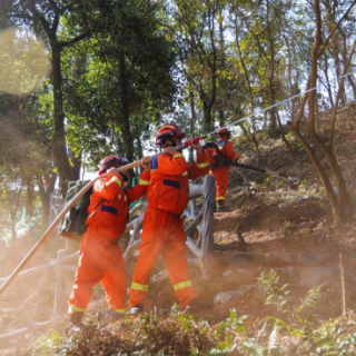 象鼻窝森林公园开展2025年森林防火综合应急演练