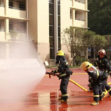 长沙左岸社区举行消防安全宣传月主题活动