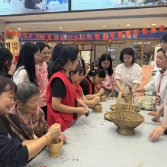 湖南雨花非遗馆举行“我们的节日·重阳”敬老爱老传承美德活动