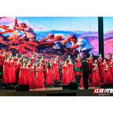 纪念抗战胜利80周年“抗战名曲”音乐会在湖南省军区深情开唱