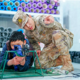 弘扬抗战精神 共筑国防长城 湖南省举行2025年军营开放活动