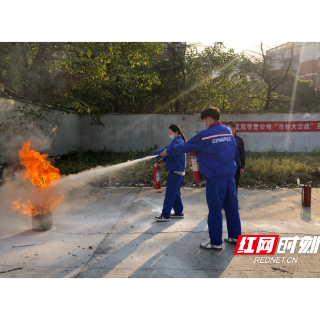 中国石化湘潭石油分公司开展“安全生产百日大会战”应急预案实战教学演练