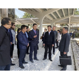 湘潭市领导调研“两山”铁路、红色走廊旅游公路建设
