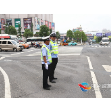 湘乡市：全警上路  助力文明城市创建（图）
