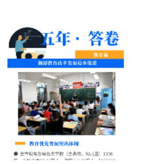 喜迎市党代会·五年答卷丨湘潭市教育发展篇