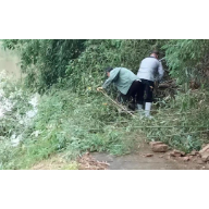 再遇强降雨 韶山灌区总干渠管理处全力以赴冒雨抢险