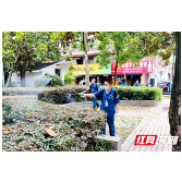 湘潭市开展“灭蚊防病”夏季专项消杀行动