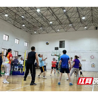 湘潭市二中2023年工会组织开展第七届气排球比赛
