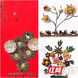 湘潭县云龙中学：创意作画  趣味多多