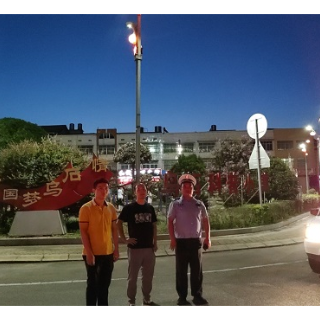 湘潭县乌石镇:吹响夜间“平安哨” 当好巡逻“守夜人”