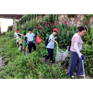 首个全国生态日 湘潭河长携手民间河长共护碧水清波