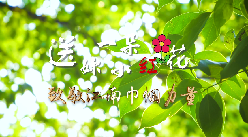视频丨送妳一朵小红花 致敬江南巾帼力量