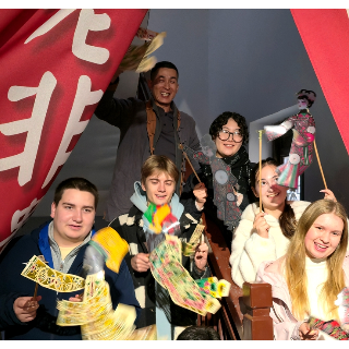 我爱湘潭我的家丨湘潭窑湾纸影艺术馆迎来首批国际面孔