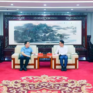 胡贺波会见香港湘潭联谊会郭飙、林建明一行