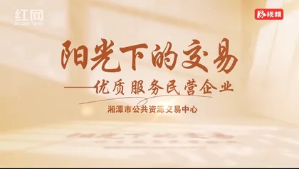 宣传片丨湘潭市公共资源交易中心：阳光下的交易