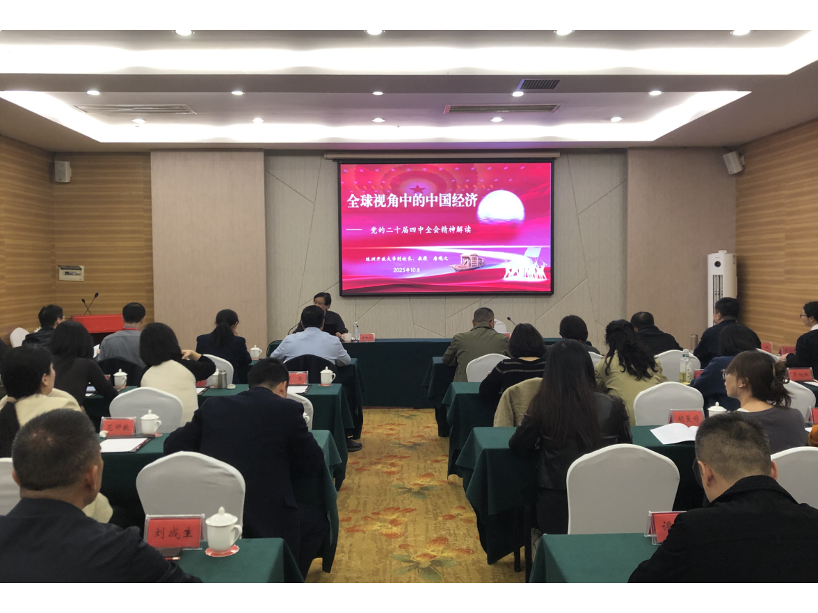 湖南民建举办专题培训 学习贯彻中共二十届四中全会精神