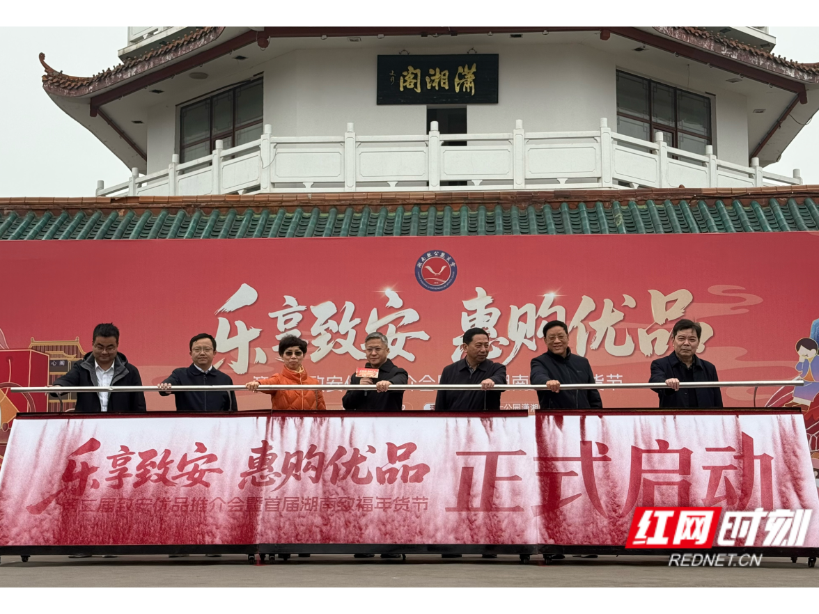 第二届致安优品推介会暨首届湖南致福年货节启动 胡旭晟出席