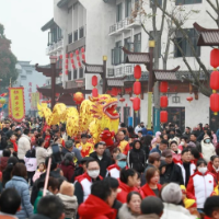 龙狮迎春、非遗过年、登山祈福 春节假期首日怀化文旅精彩纷呈