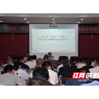 龙山：召开“多合一”场所消防安全专项整治业务培训会