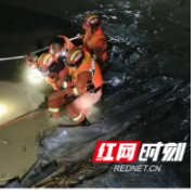保靖：暴雨导致7人被困家中 消防拉起牵引绳紧急转移