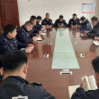 保靖县公安局组织学习《公安机关人民警察内务条令》