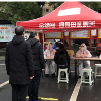 北湖区人民路街道开展全员核酸检测应急演练