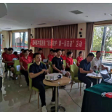 嘉禾县中医医院走进华天铸都游泳馆传授急救知识