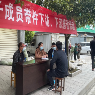 桂东：下沉接访听民声解民忧