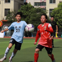 2022年湖南青少年校园足球高中生（女子组）联赛在临武激情开赛