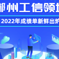 图解 | 郴州工信领域2022年成绩单新鲜出炉