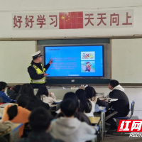 仰天湖瑶族乡开展交通安全进校园活动